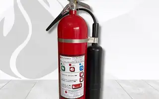 Extintor rojo FLAMEX